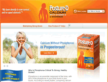 Tablet Screenshot of mypostured.com